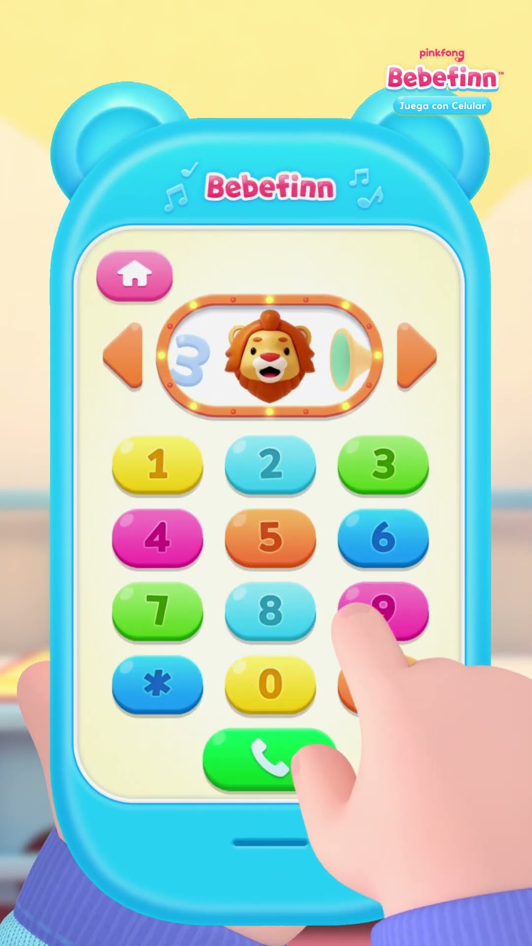 Rin, rin? ¿Aló? Este es Bebefinn hablando❤️ㅣJuego educativoㅣBebefinn Juega con Celular App